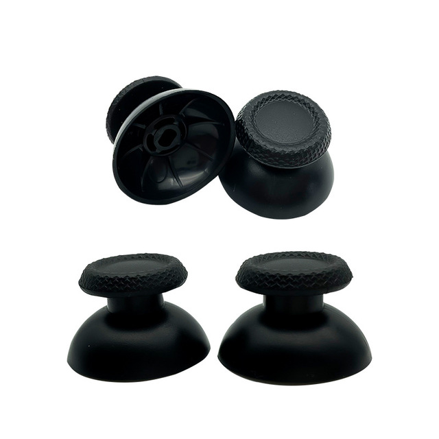 New Joystick Cap with Mushroom Head 3D Design Game Controller Protection Case for PS5 Black Cover