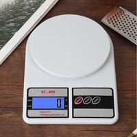 Groothandel Digitale Keukenweegschaal Model SF 400 Helderwitte Groenteweegschaal 10kg/1g Voedselweegschaal Te Koop