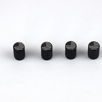 Bouchons de valve de pneu en aluminium avec doublure en plastique, résistants à la corrosion, anti-poussière, universels pour voiture, camion, moto, vélo