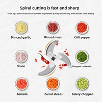 Écraseur d'ail manuel multifonctionnel en plastique, outil de cuisine pour écraser les oignons verts, le gingembre, les pommes de terre et la purée de citrouille