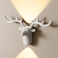 Nouveau produit : Veilleuse LED créative tactile, rechargeable, magnétique, sans fil, à détection corporelle, murale, en ABS