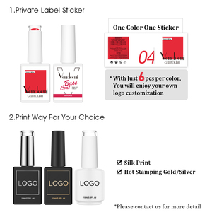Vendeeni-Kit de vernis à ongles en Gel, 36 pièces, pour Nail Art, couleurs rouges, à tremper, avec couche de Base supérieure, Oem - Product Image 5