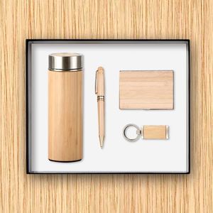 Bolígrafo de Madera Producido en Fábrica con Degradado Navideño para Regalo Promocional Empresarial - Product Image 1