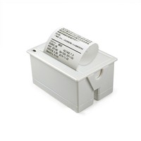 Norgee QR701 5V-9V 12V RS232 TTL Mini Thermal Receipt Printer Panel Embedded Ticket Printer Kabel Koneksi 5-Pin Tersedia di Stok
