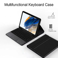 Keyboard untuk Samsung Tablet A9 + A8, casing pelindung dengan Keyboard nirkabel