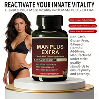 Vnwin Man Power Maca Root Extract Plus Capsules pour Adult Energy Boost Management 2 Capsules par Jour 60 Capsules/Flacon 24 Mois