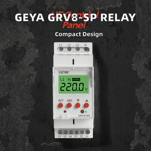 Dispositif de protection contre les surtensions miniature GRV8-SP avec affichage numérique LCD, tension réglable, conception étanche - Product Image 2