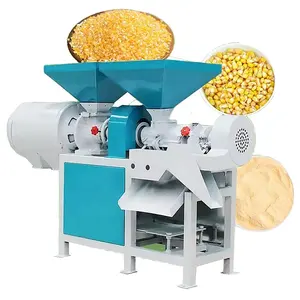 Cao qualitycorn grits machineeasy để sử dụng ngô bột xay xay công suất sản xuất 350-500kg/hmachine Ngô Máy xay bán