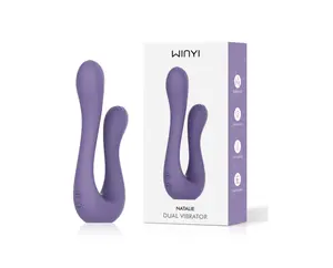 WINYI Custom U Shaped Vibrator 2023 New Wholesale OEM ODM Adult Dual Head Sex Toy G Spot Vibrating Couple Vibrator