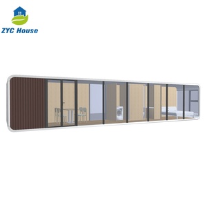 Casa móvil barata sobre ruedas Oficina portátil remolque Apple cabina pequeña casa remolque - Product Image 1