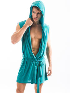 Luxueux sensation <span class=keywords><strong>de</strong></span> main Micro Modal Sexy hommes Peignoirs <span class=keywords><strong>de</strong></span> <span class=keywords><strong>bain</strong></span> marque personnalisée sous-vêtements boxeurs slips hommes sous-vêtements - Product Image 2