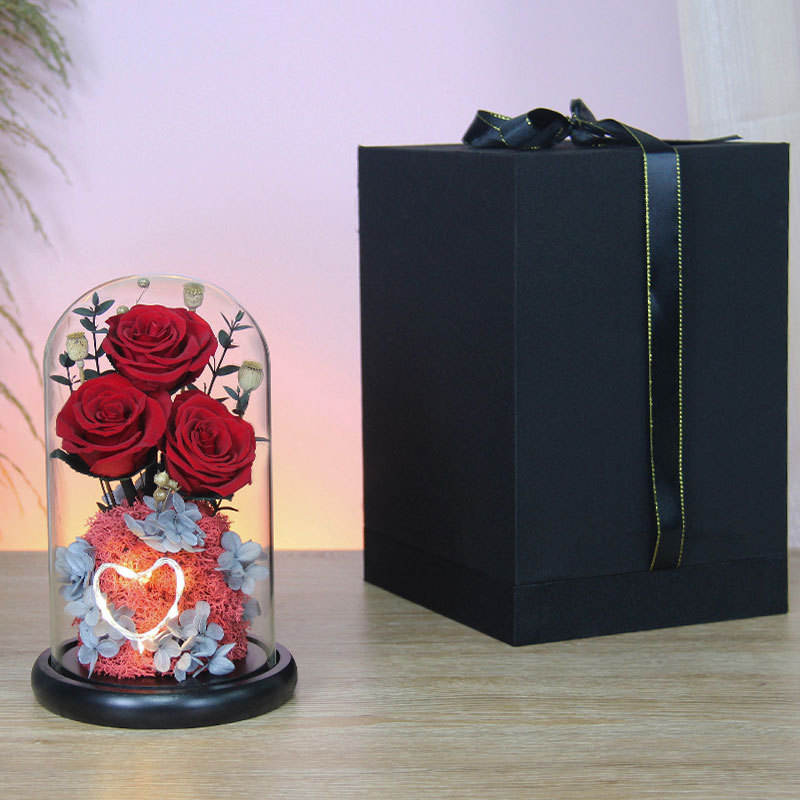 SKU-2 (กล่องของขวัญสีดำ)(14*22ซม.)