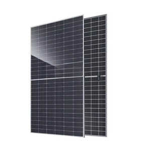 Panel Solar de 595W-620W al por Mayor, Tecnología HJT HBC, Tipo N, Bifacial, Media Celda, BIPV, Sistema Fotovoltaico Solar de Alta Eficiencia - Product Image 1