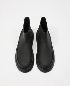 Nouveauté Bottes en <span class=keywords><strong>daim</strong></span> faites à la main de <span class=keywords><strong>luxe</strong></span> Couleur noire Mode Bottes Chelsea en cuir d'hiver pour hommes - Product Image 2