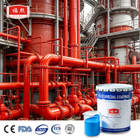 Revêtement protecteur universel en polyuréthane acrylique pour murs extérieurs de pipelines thermiques municipaux et structures en acier anticorrosion