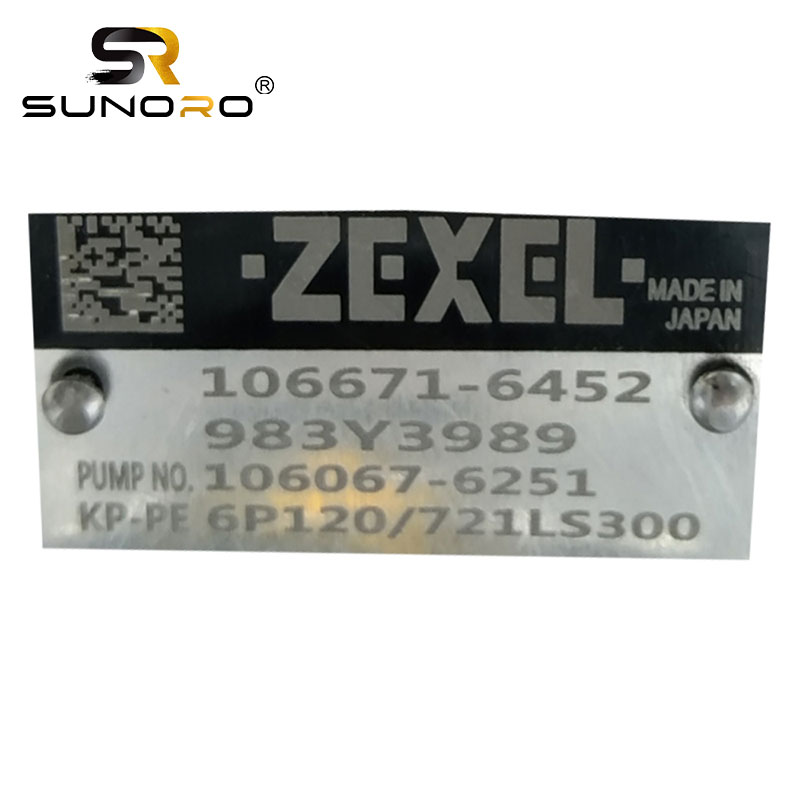 SUNORO Fuel Injection Pump - High Performance for Excavators