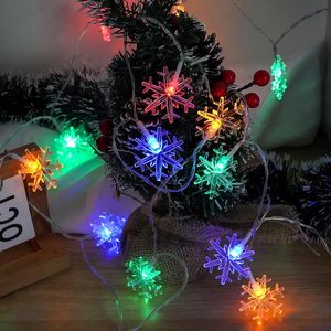 Luces de Navidad con Forma de Copo de Nieve, Luces Decorativas de Interior con Clasificación IP44, Regulables, Blanco Cálido, para Dormitorio, Hogar, Jardín, Fiesta - Product Image 6