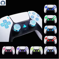 Carte LED modifiée DIY pour manette de jeu sans fil PS5