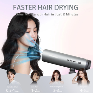 Secador de Pelo Portátil INOVAXION, Secador de Pelo de Alta Velocidad, Secador de Pelo Plegable para Viajes, para Viajeros Frecuentes - Product Image 3