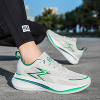 Chaussures de course hommes anti-dérapant hommes chaussures de sport léger hommes sans lacet marche baskets pour Gym Jogging sport entraînement Sneaker