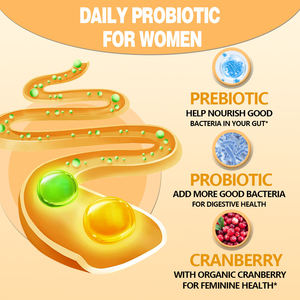 Cápsulas de Arándano Prebiótico y Probiótico DUOZI, 60 Unidades, Soporte Digestivo Diario para Adultos, Suplemento Dietético Vegano - Product Image 6