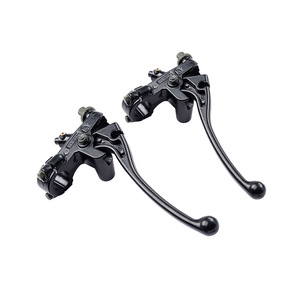 Palancas de freno de motocicleta WY125 con montaje de espejo Conjunto de palanca de freno delantero derecho e izquierdo - Product Image 5
