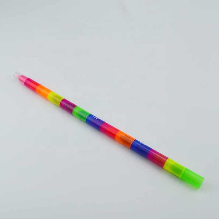 Highlighter Multi Color Pen Composed with 6 Mini Fluorescent Markers,Alternate Colors for Your Choice