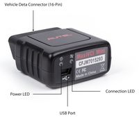 Interface de diagnostic Autel MaxiVCI Mini VCI Mini pour MK808BT MK808TS MX808TS MP808TS TS608