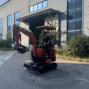 Crawler Digger <b>Excavator</b> <b>Machine</b> 0.8t 1t 1.5t 2t 1 Ton 2.5t Mini with Zero Tail - Product Image 6