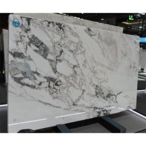 Dalle de marbre naturel de luxe SHIHUI pour sol et mur intérieur Dalles de marbre blanc huître italienne - Product Image 1