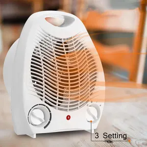 Nova Chegada Portátil 2000W Ventilador Elétrico Aquecedor PTC Cerâmica Aquecimento Aquecedor Instantâneo de Inverno Aquecedores Elétricos Para O Quarto