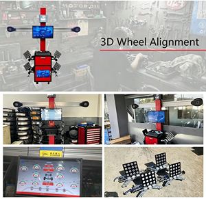 JINGLI Elevador de Tijera Hidráulico de Cuatro Postes con Certificación CE, Solución Completa para Talleres, Equipo de Equilibrado y Cambio de Neumáticos, Elevador 3D de Cuatro Ruedas 4T - Product Image 3