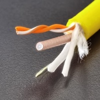 Câble ROV à flottabilité neutre - Câble coaxial renforcé RG179+2 conducteurs en cuivre, gaine PUR, isolation PE pour drones sous-marins