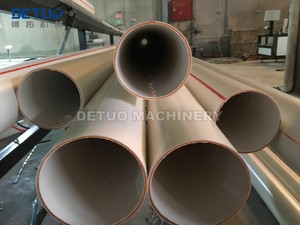 Ống nhựa máy đùn máy nhựa <span class=keywords><strong>PVC</strong></span> ống dây chuyền sản xuất - Product Image 4