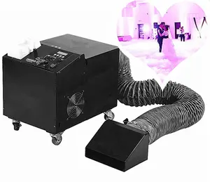 2024 Venta caliente etapa niebla 2000W máquina de neblina DMX Haze bar club Smog Maker Máquina de hacer hielo seco Boda Máquina de humo de mentira baja