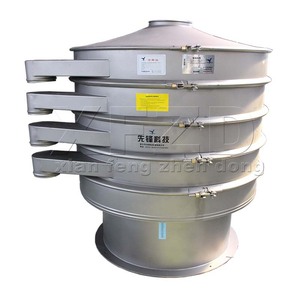 Mesin penyaring bergetar putar tiga lapis, saringan bubuk arang tiga tahap ukuran efisiensi tinggi layar getaran - Product Image 1