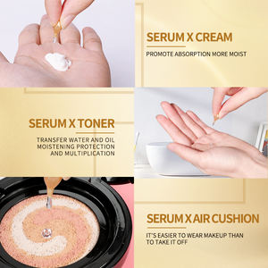 Mercilen Huidverjongings Serum Essentie Capsule Whitening Fullerene Placenta Vitamine-geïnfuseerde Vloeistof voor Verouderende Huid OEM Leverancier - Product Image 5