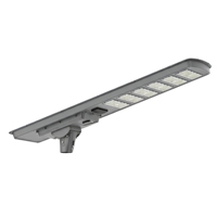 Lampadaire solaire tout-en-un 65W-120W, boîtier en acier galvanisé, IP66, garantie 5 ans, lampe de route