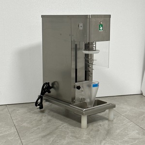 Machine à mélanger la crème glacée commerciale à haute productivité, automatique, en acier inoxydable, pour mélanger les fruits, le yogourt et la crème glacée - Product Image 6