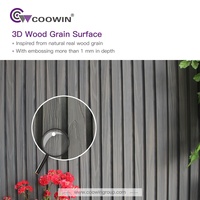 Revêtement mural extérieur WPC imperméable pour hôtels, vente en gros en Chine, design 3D