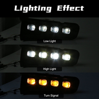 Feux de jour à LED en stock, clignotants, feux de jour tout-terrain pour Ford Bronco 2021 2022 2023, installation rapide DRL