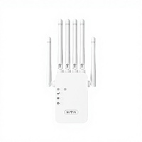 Penguat+Sinyal+Wi-Fi+Luar+Ruangan+5GHz+1200Mbps+Repeater+Jangkauan+Jauh+Booster+Jaringan+4G+Model+EJ0006-5G+CN;GUA+Jaringan+Perusahaan
