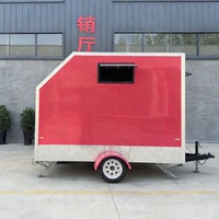 Remorque de toilettage mobile pour animaux de compagnie, véhicule de toilettage pour chiens et chats avec alimentation en eau chaude et froide
