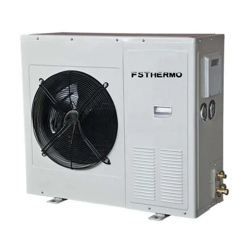 380V 50Hz3HPボックス空冷エマーソンコンプレッサー冷凍冷凍ユニット冷蔵室保管用