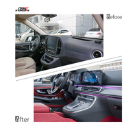 Pièces intérieures de classe V GBT Factory 2025 V300 Tableau de bord Style luxueux Accessoires intérieurs pour Mercedes Benz V W447 Vito Van 2016 et plus