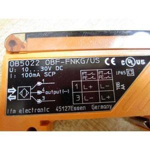 Capteur de proximité optique IFM Efector 200 0B5022, borne à vis, corps en PBT, fabriqué en Allemagne - Product Image 4