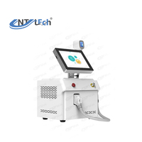 Machine portable d'épilation au laser à diode pour peaux foncées, prix d'usine en chine, 808