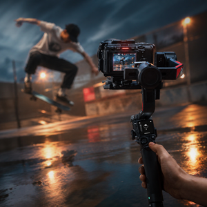 RS 4 Pro Combo Handheld <b>Camera</b> <b>Gimbal</b> Stabilizer Kit for Indoor Studio Outdoor Filming and Video Workflow Use - Product Image 1