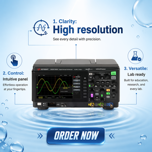 ออสซิลโลสโคปดิจิตอลแบบพกพา Keysight DSOX1202A ช่องสัญญาณคู่ พร้อม Edux1052A/G คุณสมบัติพิเศษ รับประกัน 3 ปี ปรับแต่งได้ตามความต้องการของ OEM - Product Image 4
