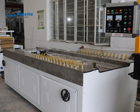 Ligne de production de panneaux de persiennes intérieures extérieures Anda Anda WPC Machine à persiennes WPC Fabricants